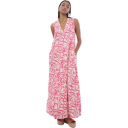 VESTIDO LOLA CASADEMUNT PICO HOJAS MUJER