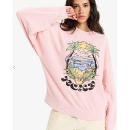 SUDADERA ROXY LINEUP TERRY MUJER