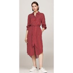 VESTIDO TOMMY HILFIGER DIAMOND MONOTYPE MUJER