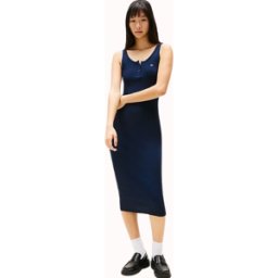 VESTIDO TOMMY JEANS BUTTON TANK MUJER