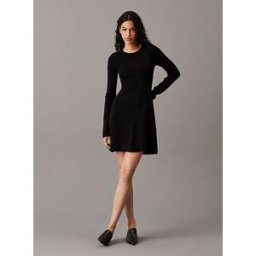 VESTIDO CALVIN KLEIN INTARSIA MUJER