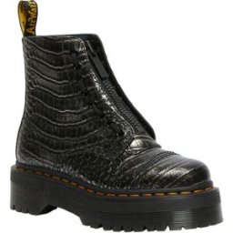 BOTAS DR. MARTENS SINCLAIR GUNMETAL MUJER