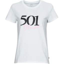 CAMISETA LEVI'S® THE PERFECT 501 BLUES WHITE MUJER