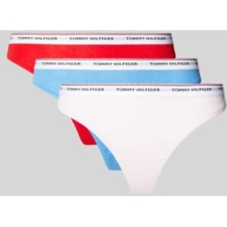 BRAGUITA TOMMY HILFIGER PACK 3 THONG MUJER