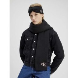 BUFANDA CALVIN KLEIN MONOGRAM MUJER