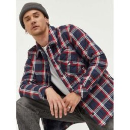 CAMISA TOMMY HILFIGER PADDED CHECK HOMBRE