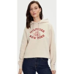 SUDADERA TOMMY HILFIGER REG VARSITY MUJER