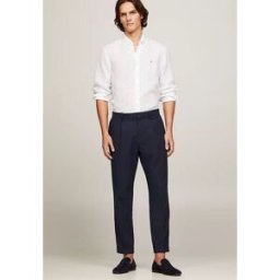 CAMISA TOMMY HILFIGER LINEN FIL COUPE HOMBRE