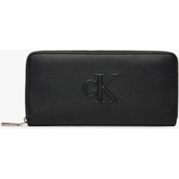 BILLETERO CALVIN KLEIN SCULPTED ZIP MUJER
