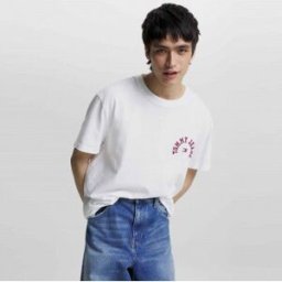 CAMISETA TOMMY HILFIGER CURVED HOMBRE