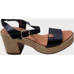 ZAPATO ISSA MIEL TACON YUTE PIEL MUJER
