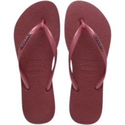 CHANCLA HAVAIANAS SLIM LOGO METALLIC MUJER