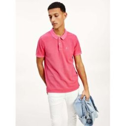 POLO TOMMY HILFIGER GARMENT DYE HOMBRE