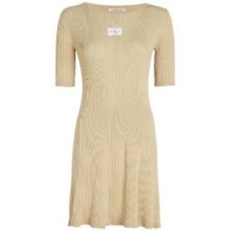 VESTIDO CALVIN KLEIN WOVEN LABEL MUJER