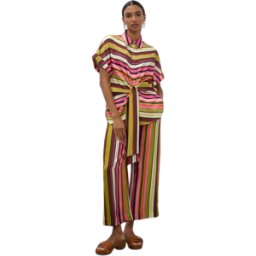 PANTALON LOLA CASADEMUNT RAYAS MUJER