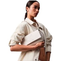 BOLSO CALVIN KLEIN SCULPTED FLAP MUJER