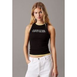 TOP CALVIN KLEIN VARSITY RIB TANK MUJER