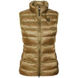 CHAQUETA BLAUER SIN MANGAS PLUMAS MUJER