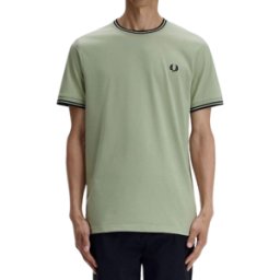 CAMISETA FRED PERRY TWIN TIPPED HOMBRE