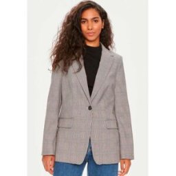 BLAZER TOMMY HILFIGER POW CHECK MUJER