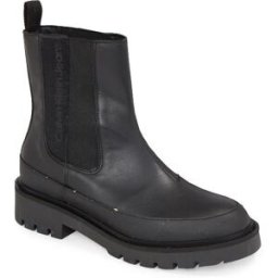BOTA CALVIN KLEIN COMBAT CHELSEA MUJER