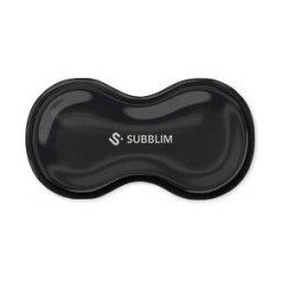 Subblim SUBMP-04E091 descansa muñecas Poliuretano (PU), Silicona Negro