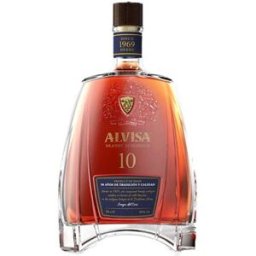 Brandy Alvisa 10 Ecológico 50 cl - Exquisito Licor con Graduación 40,00 - Origen España