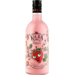 Licor Crema de Fresa con Tequila Kilda Licores 70 cl - Teichenné