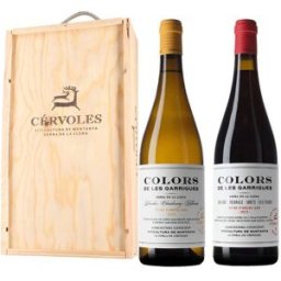 Caja de Vinos Cérvoles Colors Blanc + Negre 75cl - España