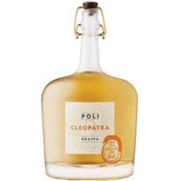 Poli Distillerie Grappa Poli Cleopatra Moscato Oro - Destilado 70 cl - Producto Italiano para Disfrutar