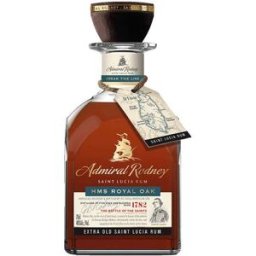 Saint Lucia Distillers Admiral Rodney Royal Oak Extra Old - Ron Saint Lucia 70 cl - Exclusivo Destilado Caribeño