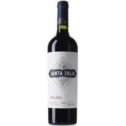 Santa Julia Malbec 2024 Vino Tinto 75 cl. Denominación de Origen Mendoza