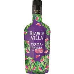 Grupo La Navarra Bianca Villa Crema de Sandia con Tequila 70cl - Exquisita fusión de sandía y tequila, ideal para cocteles