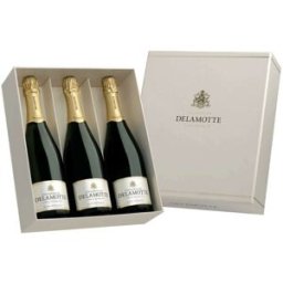 Delamotte Blanc de Blancs Estuche 3 bot - Champagne Delamotte - Elegante Champagne Blanc de Blancs