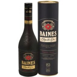 Licores Baines Pacharán Baines Oro 70cl - Licor de España con 30% de Graduación
