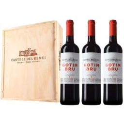 Castell del Remei Gotim Bru D.O. Costers del Segre Caja de Madera 3 Botellas