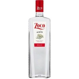 Zoco Anís Dulce de España - Licor Anisado de 70 cl, Dulce y Aromático