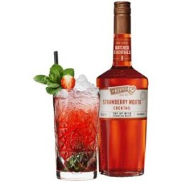 Licor de Fresa Mojito Kuyper 100 cl - Innovador sabor a fresa y menta