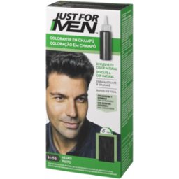 Just For Men champú colorante negro 30ml