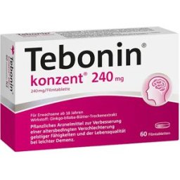 Dr. Schwabe Tebonin Konzent 240mg film-coated tablets (60 pcs.)