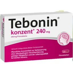 Dr. Schwabe Tebonin Konzent 240mg film-coated tablets 80 pcs.