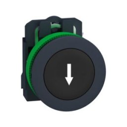 PULS.FLUSH NEGRO 1NA CON MARCAJE FLECHA ref. XB5FA3351 Schneider Electric [PLAZO 3-6 SEMANAS]
