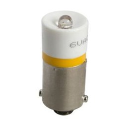Lámpara led naranja para señalización con base BA9s - 6 V 1,2 w ref. DL1CD0065 Schneider Electric [PLAZO 3-6 SEMANAS]