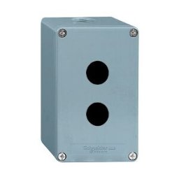 estación de control vacía - XAP-M – aleación de zinc - 2 aperturas ref. XAPM2502H29 Schneider Electric [PLAZO 3-6 SEMANAS]