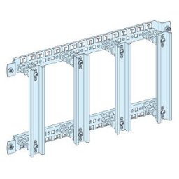 Placa soporte de 4 carriles modulares verticales para bornes de conexión ref. 4223 Schneider Electric [PLAZO 3-6 SEMANAS]