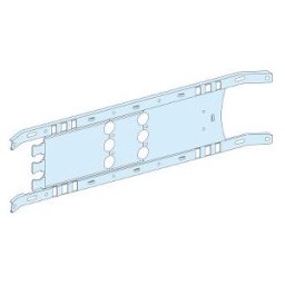 Placa soporte NSX250 horizontal fijo mando maneta 3 polos ref. 3411 Schneider Electric [PLAZO 3-6 SEMANAS]