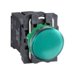 Piloto luminoso ø 22 - verde - lámpara ba 9 s - 120 v ref. XB5AV43 Schneider Electric [PLAZO 3-6 SEMANAS]