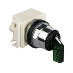 Selector luminoso verde ø 30 - 2 posiciones fijas 24V AC/DC ref. 9001K11J35LGFG Schneider Electric [PLAZO 3-6 SEMANAS]