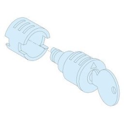 Cerradura G IP55 + 2 llaves 455 ref. 9945 Schneider Electric [PLAZO 3-6 SEMANAS]