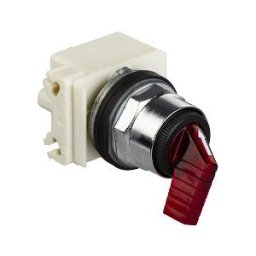 selector luminoso rojo Ø30 - 3 posiciones fijas 24V AC/DC ref. 9001K46J35LRFR Schneider Electric [PLAZO 3-6 SEMANAS]